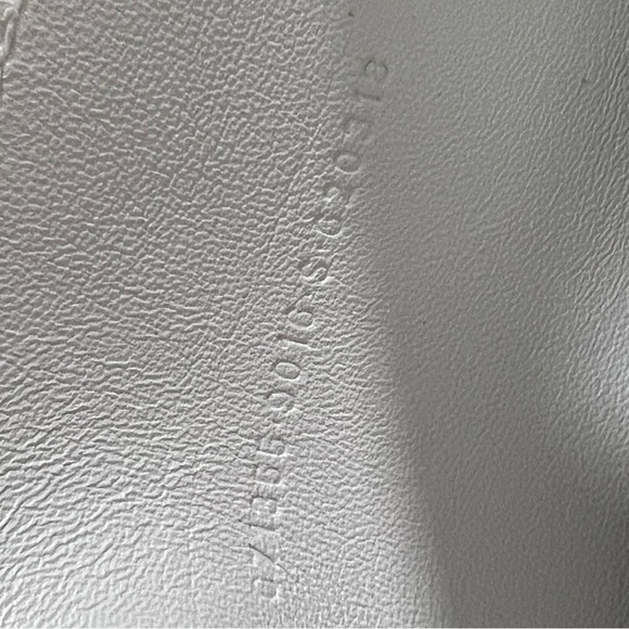 Balenciaga Downtown Small Shoulder Bag Crocodile Embossed White - Picture 9 of 9